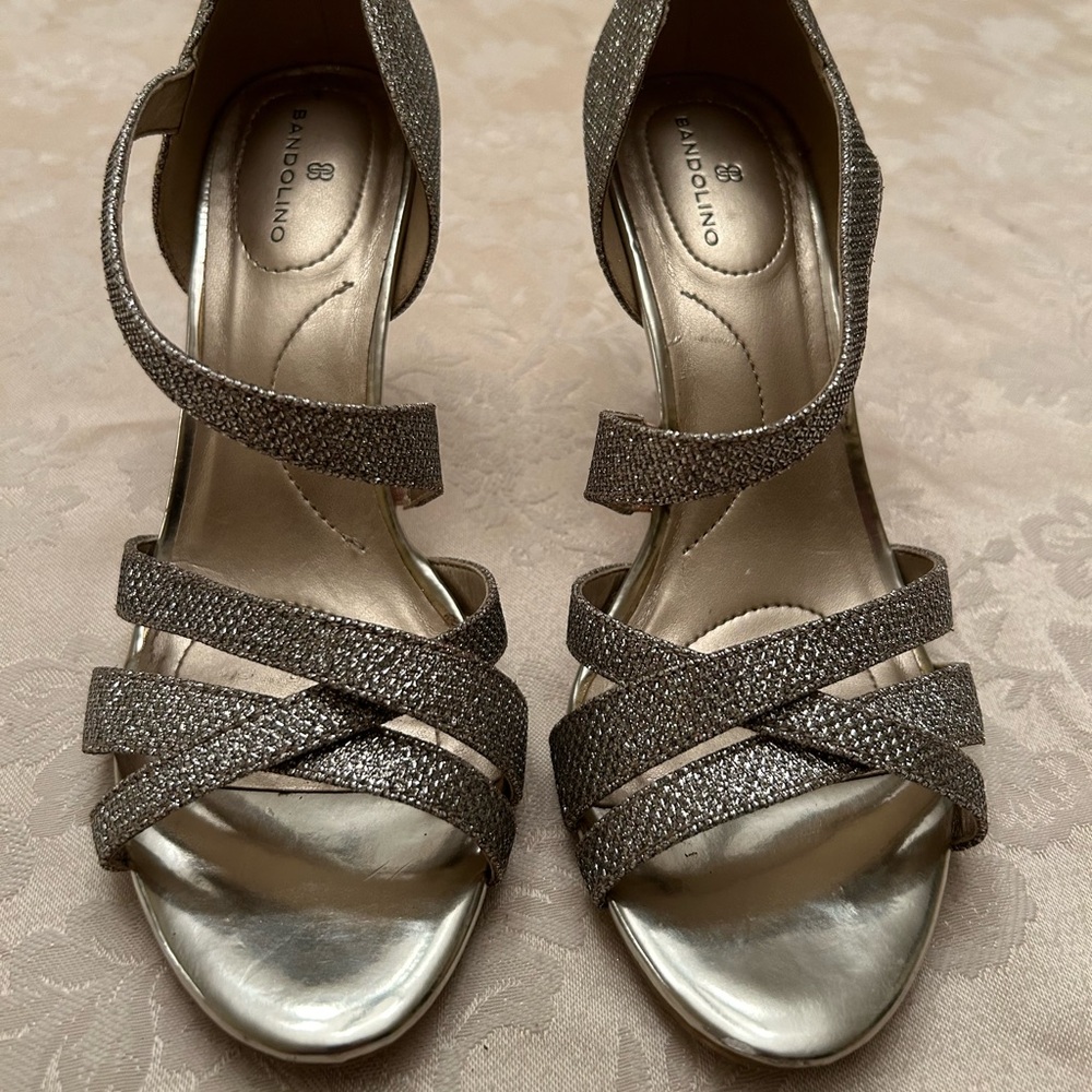 Bandolino Gold Metallic High Heel